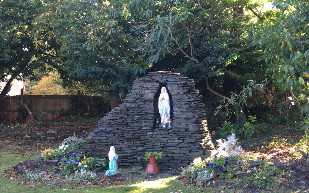Grotto in the garden