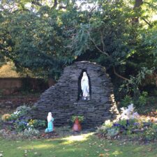 Grotto in the garden